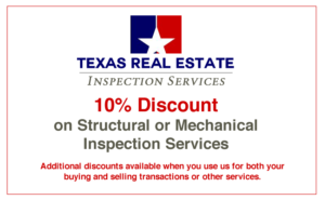 coupon - Texas Real Estate Inspection Services